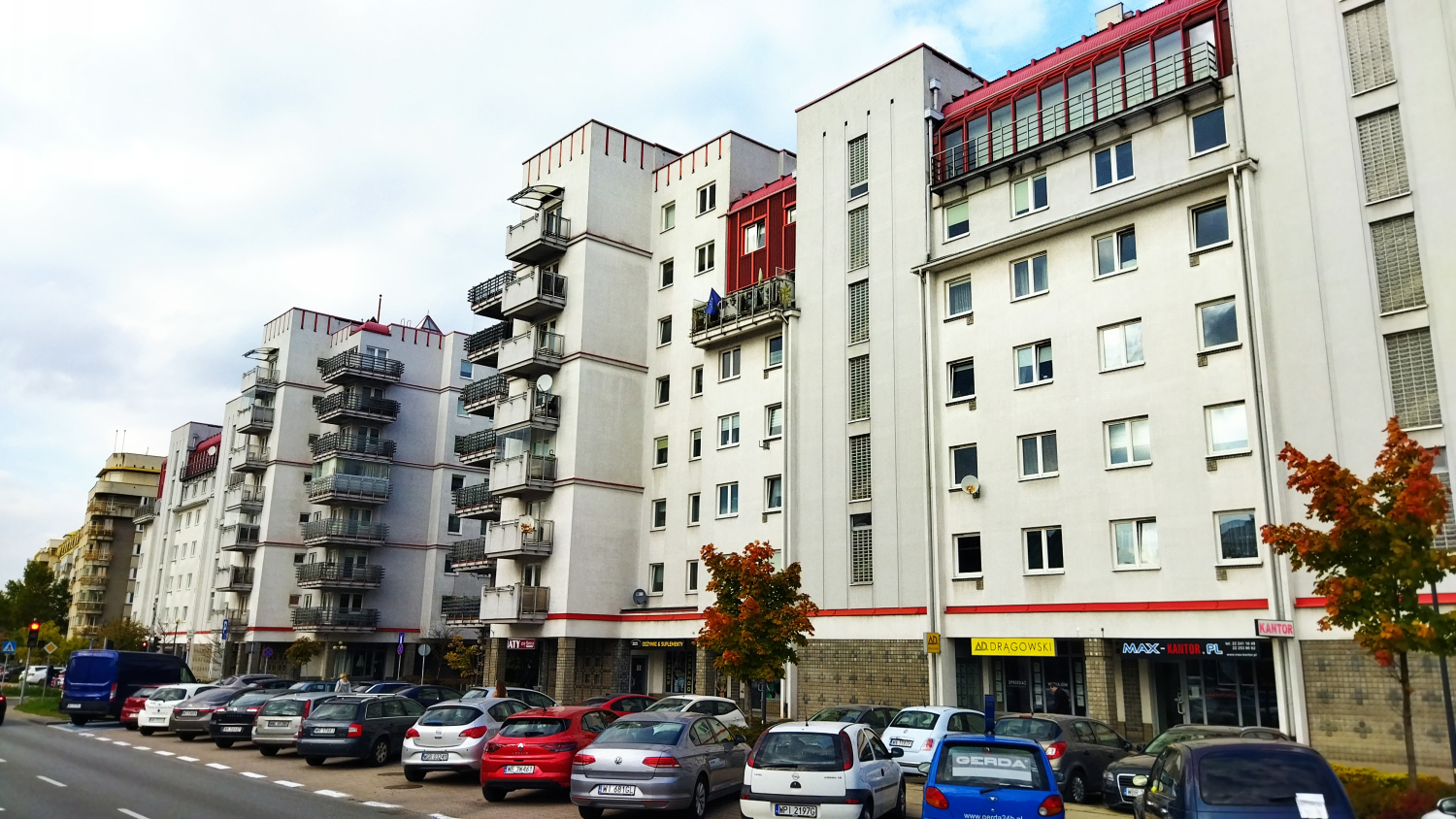 Zdjęcie architektury budynku Budynki mieszkalno-usługowe